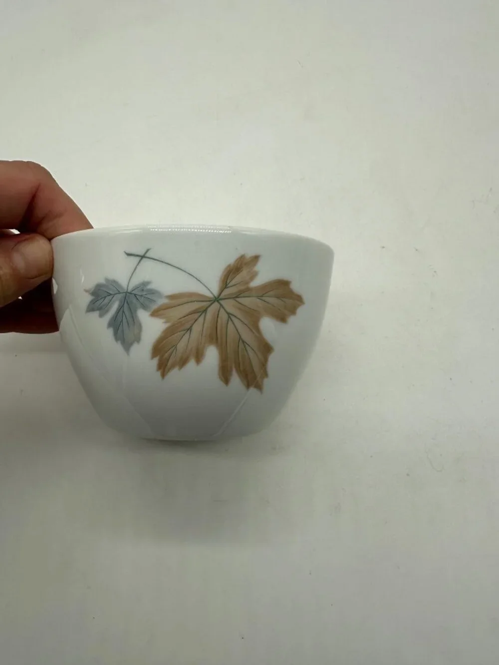One 1 Noritake Maplewood Sugar Bowl  Replacement Piece  Silver Gold Leaves